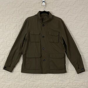 Zara Military Jacket Mens Size Medium Hooded